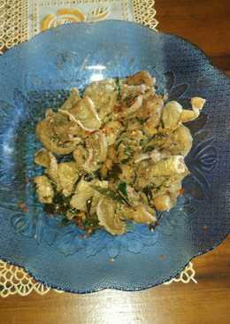 Chicken skin crispy
