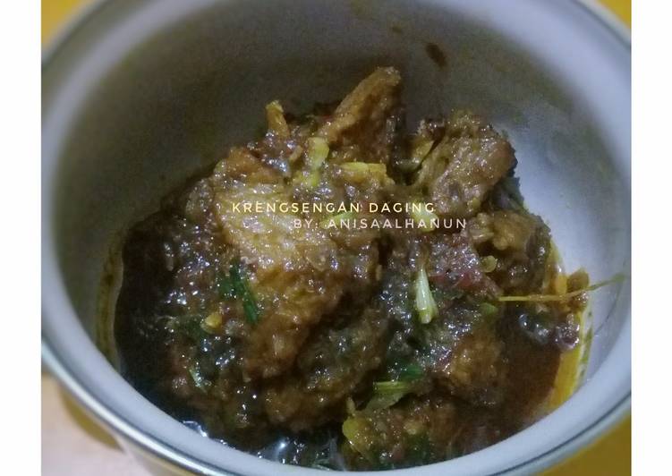 resep masakan Krengsengan Daging Ala Ala ??