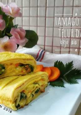 Tamagoyaki cheese (telur dadar keju ala Jepang)