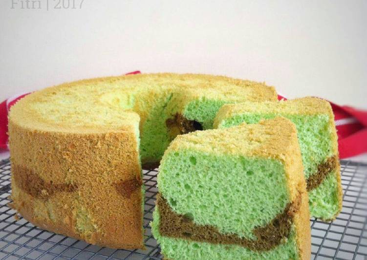 gambar untuk resep Chiffon Cake Metode Simple (#postingrame2_bolu)