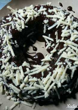 Steamed Chocolate Cake (Takaran Sendok, No Mixer)