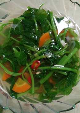 Sayur bening bayam