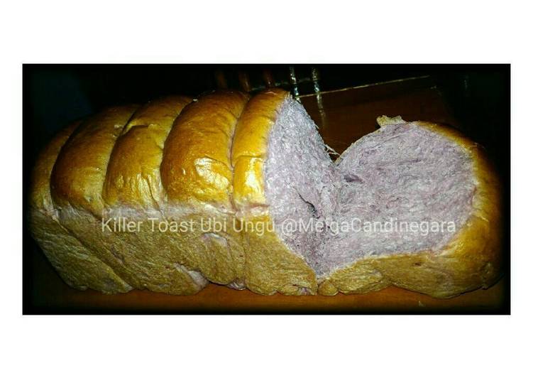 gambar untuk cara membuat Roti Tawar Ubi Ungu