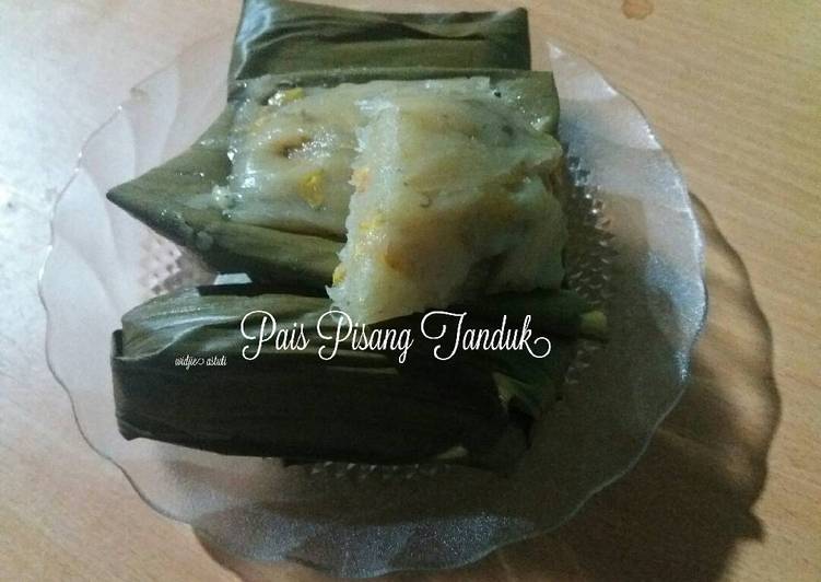 resep makanan Pais Pisang Tanduk