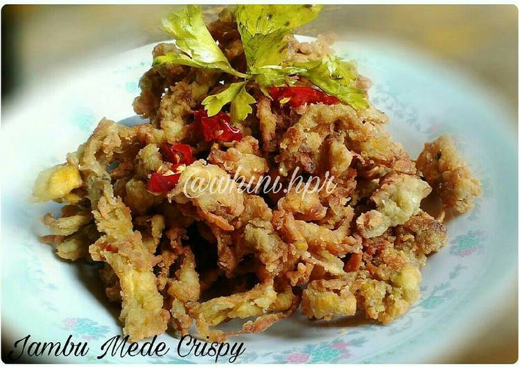 Resep Jambu mente crispy Kiriman dari Whini Hardiyanti Panca Rukmana