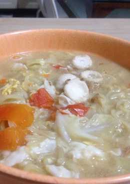 Mie kuah seger