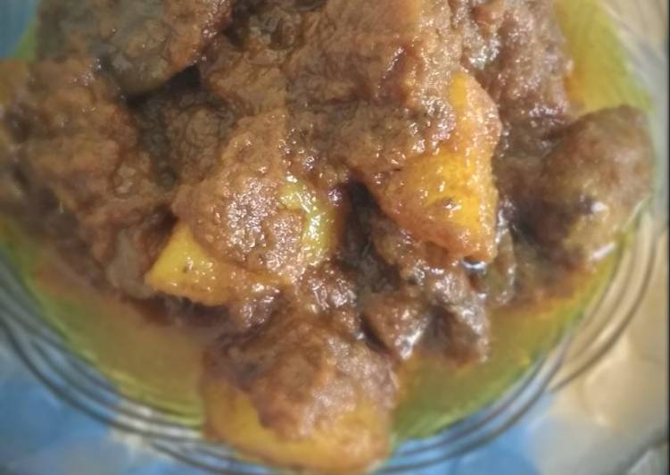 resep masakan Semur ati ampela kentang