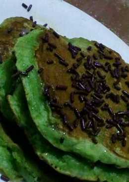 Pancake pisang pandan