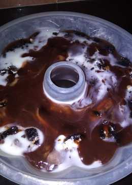 Pudding oreo nutrijell mix vla