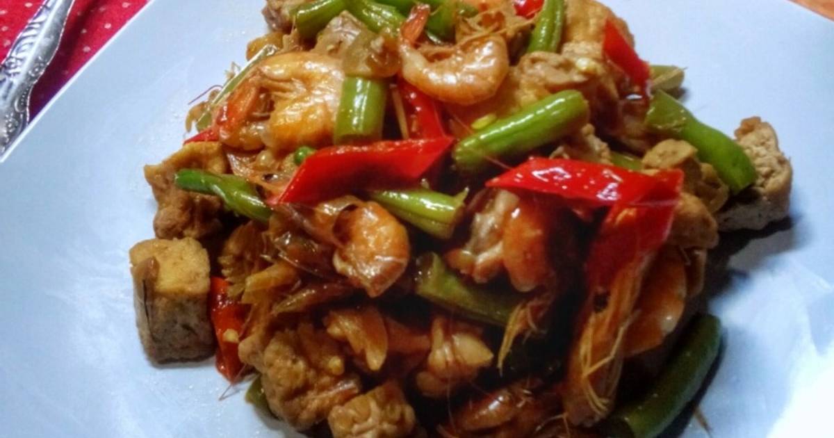 89 resep buncis udang  tahu  enak dan sederhana Cookpad