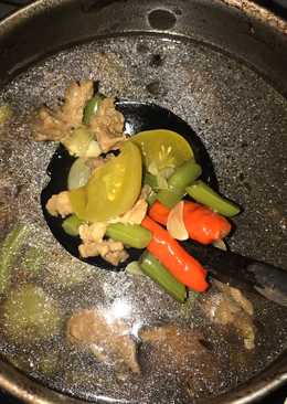 Sayur asem asem segar