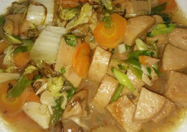 Resep Tumis rolade plus sayur Kiriman dari Ucik Rendra