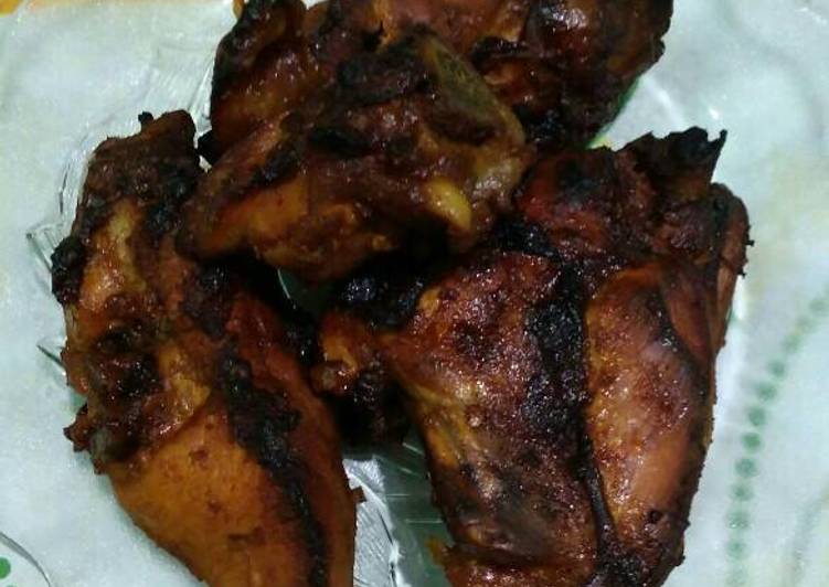 resep Ayam panggang manis pedas