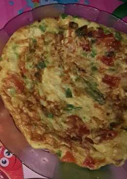 Omlet Telur Sayuran