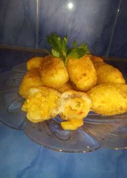 Kroket singkong isi kentang