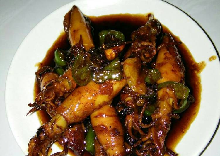 Resep Oseng asin cumi kecap By wina irma lestari