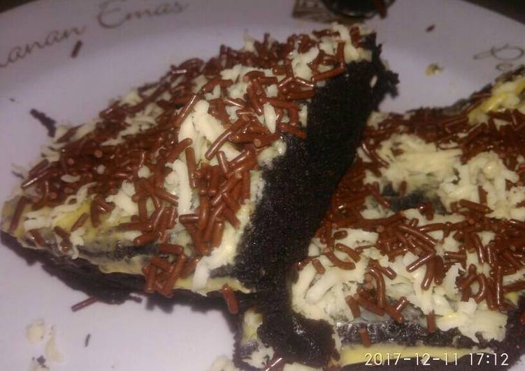 gambar untuk resep makanan Bolu black cookies ekonomis