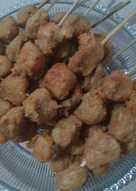 Sate tempe goreng