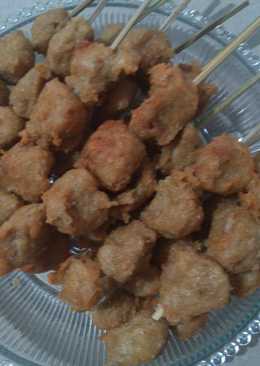 Sate tempe goreng