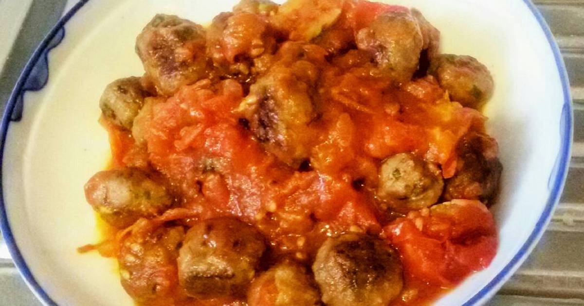 Meatball giling bumbu kecap 59 resep Cookpad