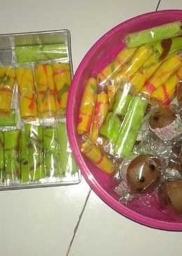 Dadar gulung inti kelapa