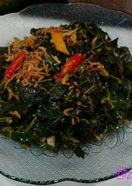 Tumis Daun Pepaya Teri Asin