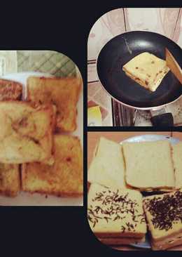 Roti Bakar Coklat Meses