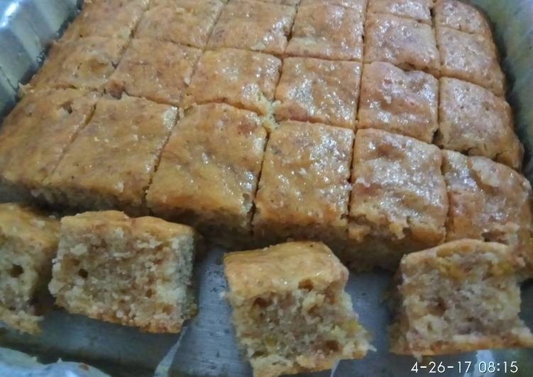 resep Bolu Pisang dgn ukuran Cup