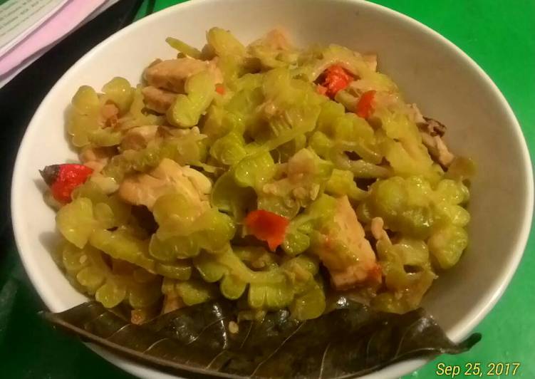 Resep Tumis Pare dan Tempe (Non MSG)