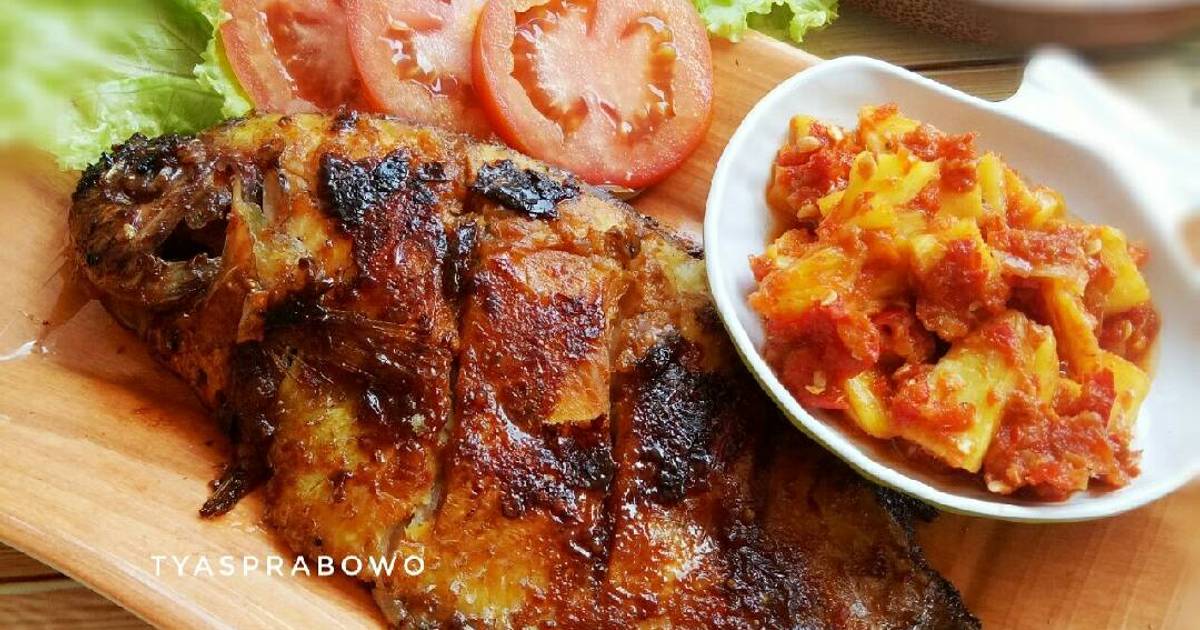  Ikan bakar bumbu pedas 513 resep Cookpad