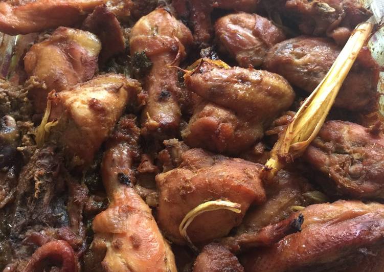 resep lengkap untuk Ayam Panggang Oven