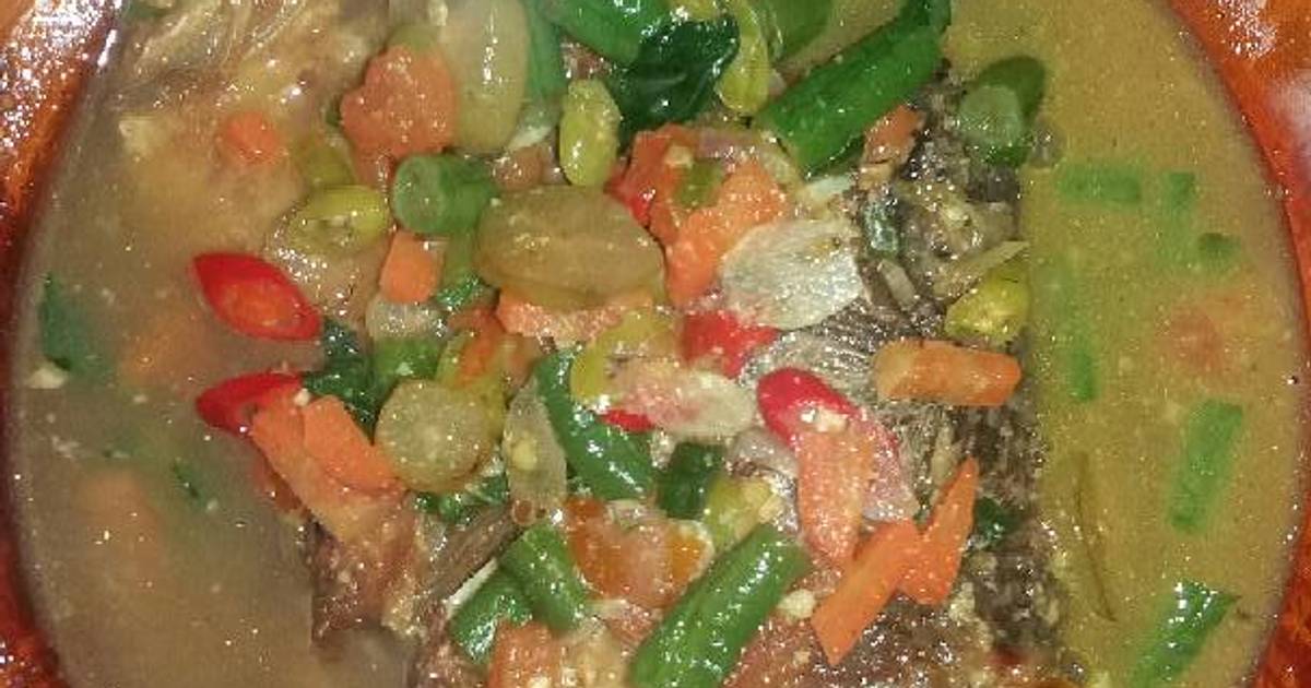 128 resep  ikan mas masakan kemangi pedas enak dan 