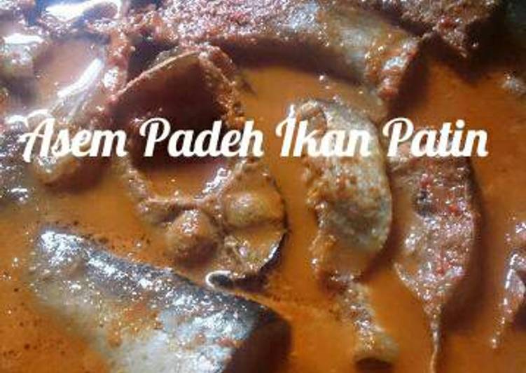 bahan dan cara membuat Asam Padeh Ikan Patin