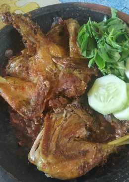 Ayam geprek kampung sambal torek