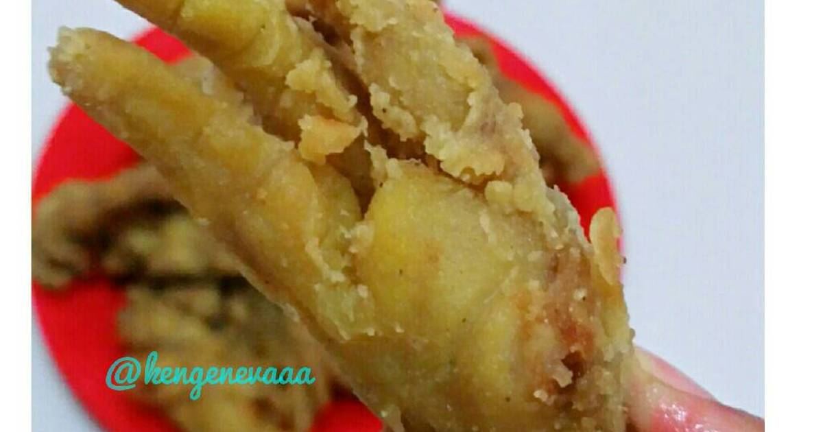 34 Resep Ceker Crispy Enak Dan Sederhana Cookpad