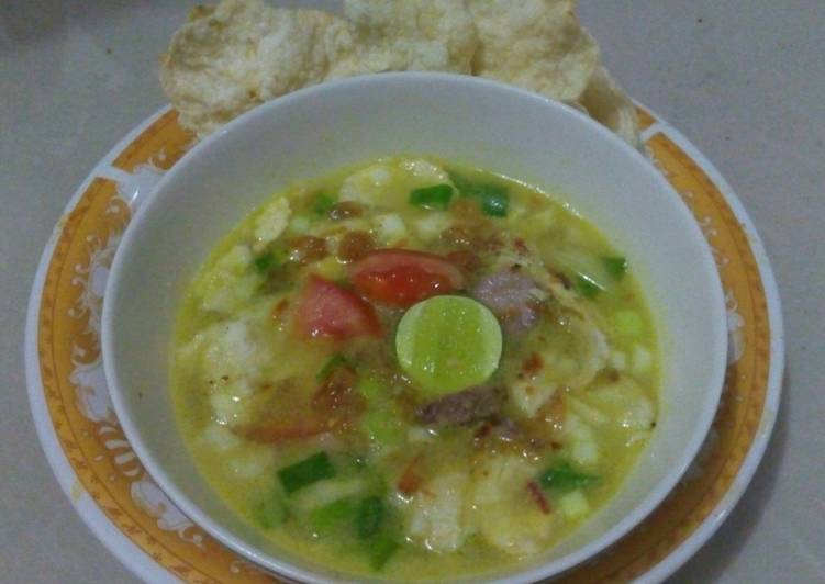 resep makanan Soto Betawi