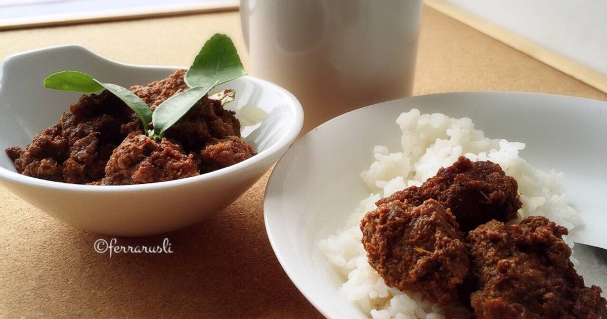  Resep  Rendang  Padang  oleh Ferra rusli Cookpad 