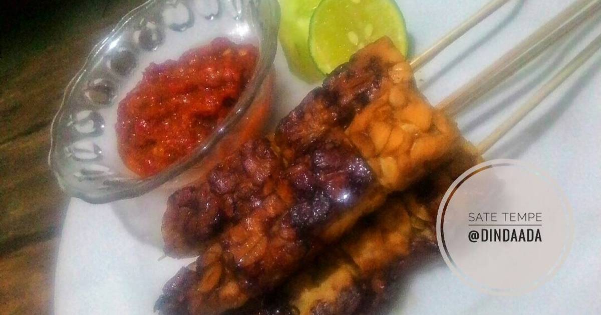 90 resep sate tempe enak dan sederhana Cookpad