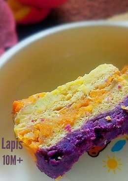 [MPASI 10M+] Schotel Ubi Lapis Kukus