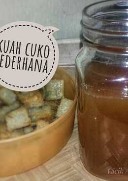 Kuah cuko sederhana