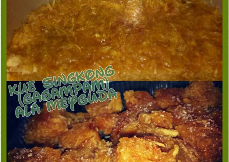 resep lengkap untuk Kue Singkong (Wadai Gagampam)