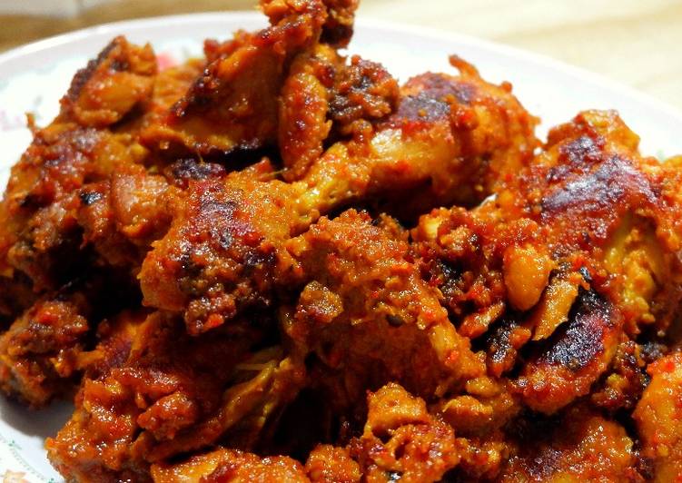 resep lengkap untuk Ayam Bakar Bumbu