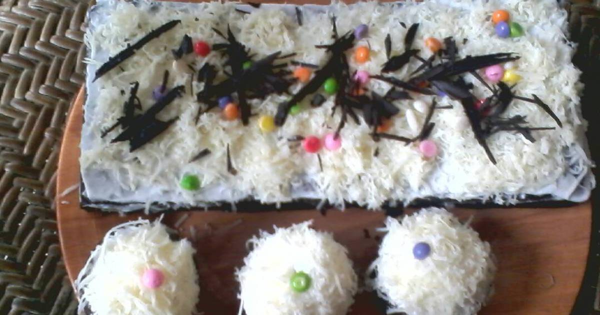 Resep Brownis kukus simple Resep Brownis kukus simple