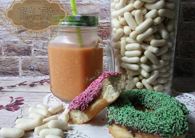 resep makanan Milky Thai Tea