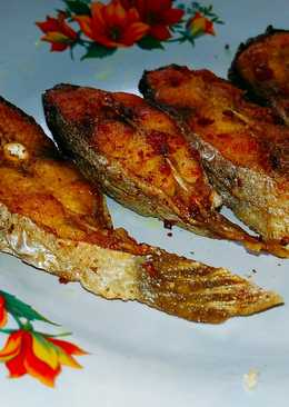 Ikan Patin goreng rempah