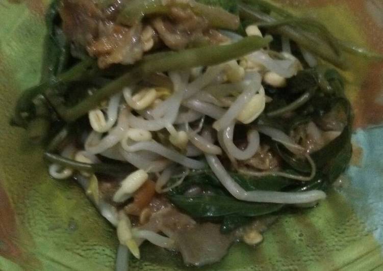 resep Plecing kangkung pedas