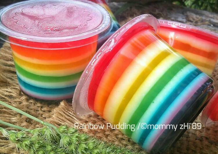 resep ??Puding Pelangi??