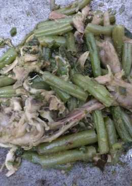 Ayam buncis cabe hijau