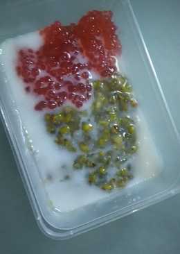 Bubur kacang hijau kental & Mudah dibuat (Tanpa direndam berjam-jam)