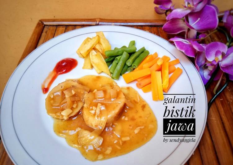 resep makanan Galantin bistik jawa